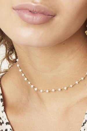 Kette Chain of Pearls Gold Vergoldet h5 Bild3